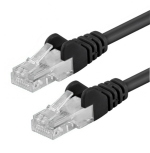 Cavo di rete Patch in CCA Cat. 6 Nero UTP 3 m