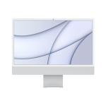 LCDPC Refurbished iMac (2021) 24" M1 7GPU 8GB 256GBSSD Silver Grado A macOS Sonoma (aggiornabile a macOS Tahoe 26)Fino:31/08