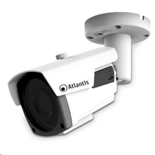 VIDEOCAMERA IP ATLANTIS A11-UX825A-BPV SUPP.POE(A/B) BULLET BIANCA-2MP-IP-66 CMOS1/2.9"-VARIF. MANUALE (ZOOM 4X)IR CUT-FINO 30MT
