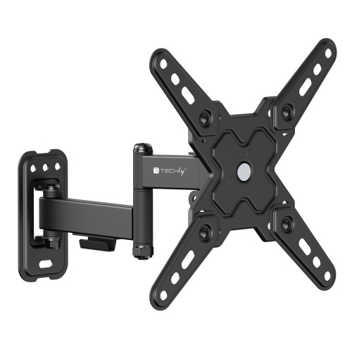 SUPPORTO A MURO UNIVERSALE 3 SNODI PER TV LED-LCD 13-43'' NERO