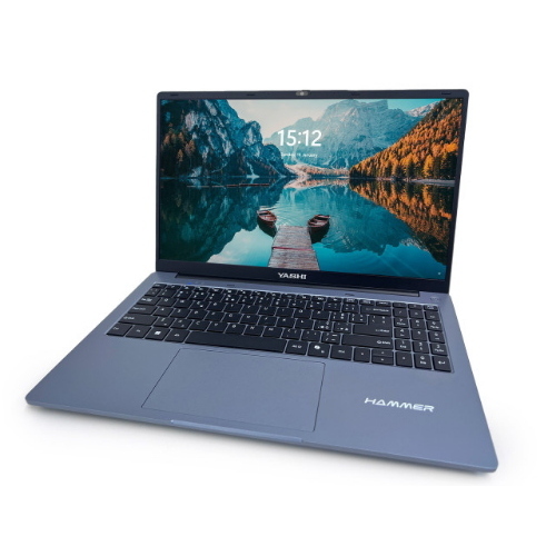 NB YASHI HAMMER YP1543 15.6" IPS Ryzen 5 7430U FHD 16GB 512GBSSD Win11 Pro WiFi BT 2xUSB HDMI CAM LAN keyIT NO Alim. Fino:30/11
