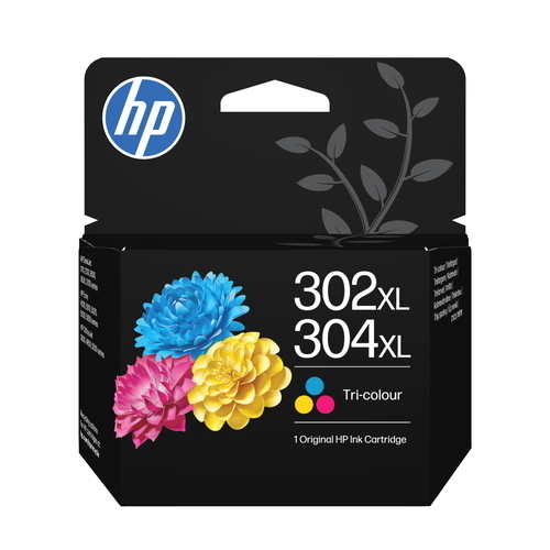 HP HO CART INK 302/304XL B7RT8AE X DSKJET 11XX 21XX 36XX ENVY 45XX OFFICEJET 38XX,46XX TRI COLORE